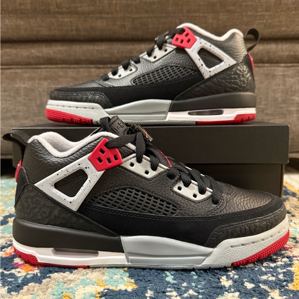 Size 5Y/6.5W - Jordan Spizike Low GS “Black Cement”